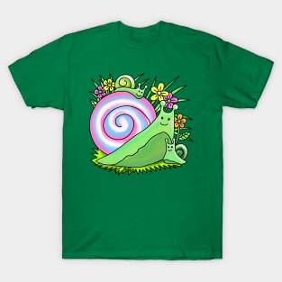 Snail with baby snails T-Shirt